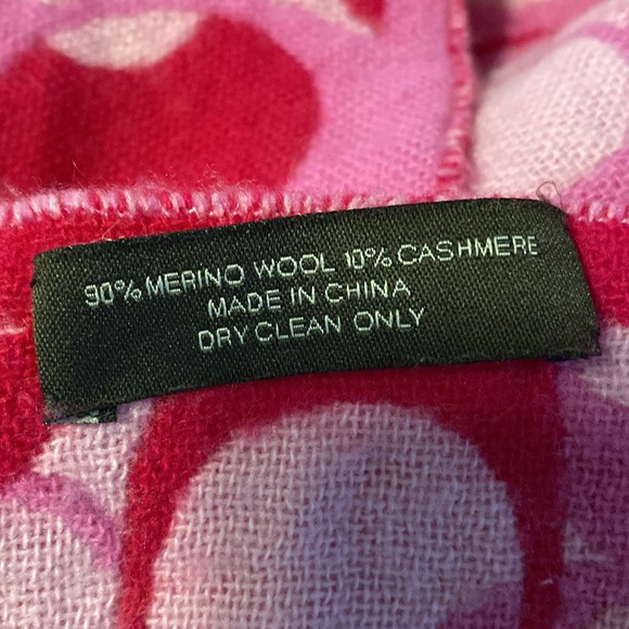 Coach Scarf. Wool/cashme blend - Picture 4 of 7